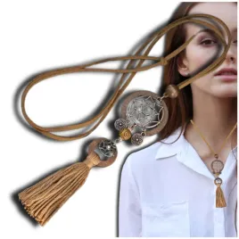 naszyjnik-lapacz-snow-regulowany-na-rzemyku-vintage-boho-drewniany-fredzle
