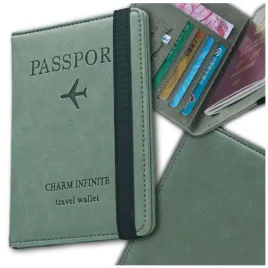 podrozne-etui-portfel-zielone-na-dokumenty-paszport-rfid-antykradziezowy
