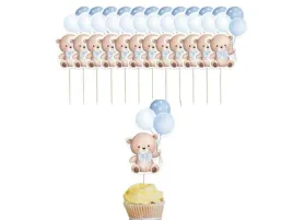 pikery-na-tort-misie-z-balonikami-12-szt