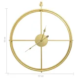 zegar-scienny-zloty-52-cm-zelazo-typ-scienny-stan-nowy
