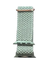 pask-do-apple-watch-22mm-pleciony-zielony-sage-z-rose-gold