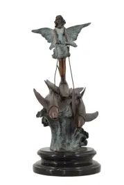 wrozka-na-rybim-zaprzegu-figura-oceaniczna-z-brazu-rzezba-ryby-ozdoba