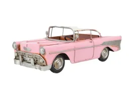 metalowy-model-samochod-rozowe-auto-retro-mercedes-vintage