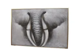 wielki-obraz-na-plotnie-slon-elephant-vintage