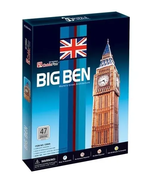 puzzle-44-3d-zegar-big-ben-kolekcja-3d-zegar-big-ben