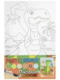malowanie-po-numerach-dino-zielony