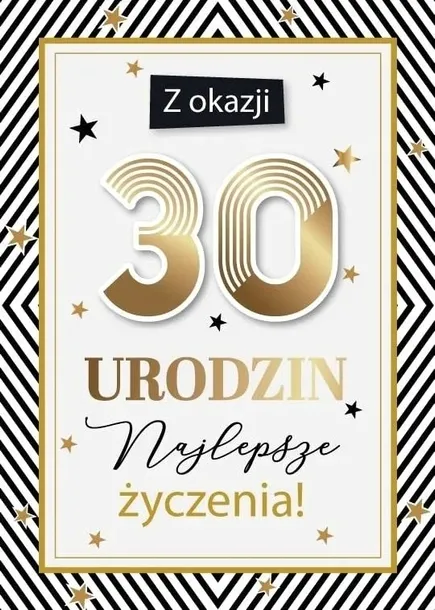 karnet-urodziny-30-stan-opakowania-oryginalne
