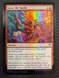 mtg-seize-the-spoils-0129-foil-or-secrets-of-strixhaven-sos