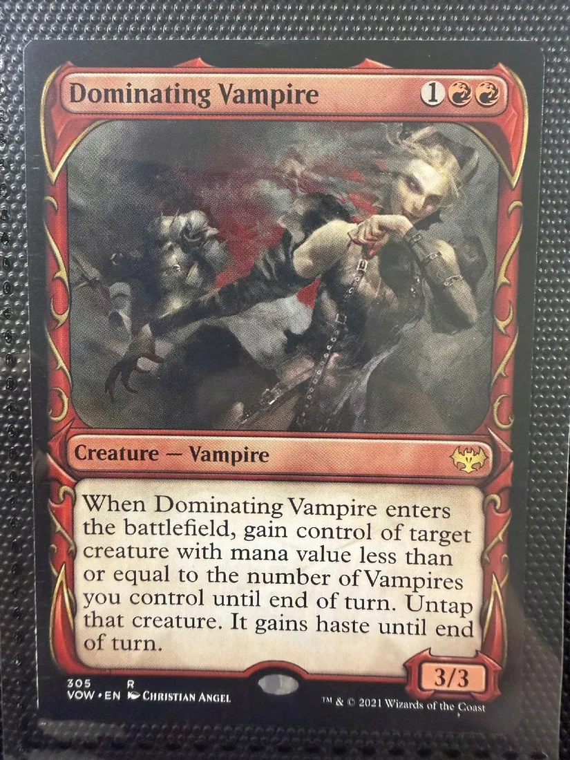magic-the-gathering-dominating-vampire-showcase-fang-frame