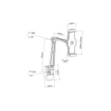 ramie-scienne-do-tabletu-techly-47-129-regulowane-czarne
