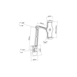 ramie-scienne-do-tabletu-techly-47-129-regulowane-czarne