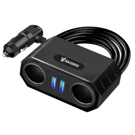 rozgaleziacz-gniazda-zapalniczki-vakoss-tp-3264k-2-gniazda-2xusb-z-przew