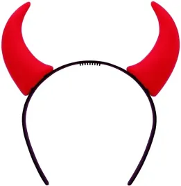 opaska-rogi-diabla-diabelka-diabel-czerwone-dodatek-halloween