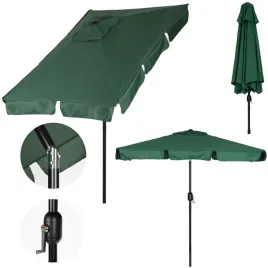 parasol-ogrodowy-200x130-cm-lamany-skladany-zielony-prostokatny-taras-ogrod