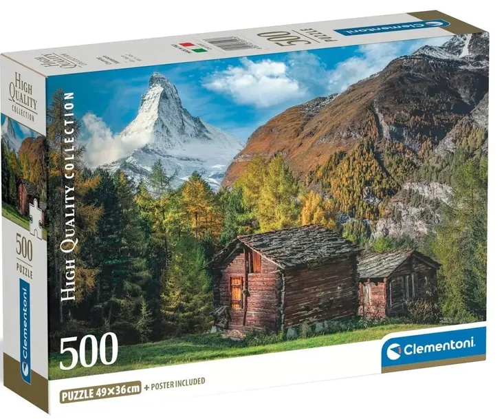 puzzle-500-charming-matterhorn-stan-opakowania-oryginalne