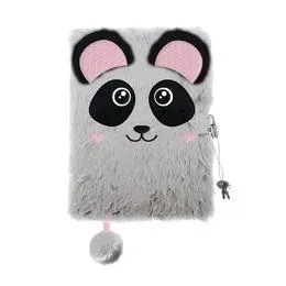 pamietnik-a5-96k-z-klodka-3d-panda