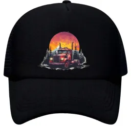 czapka-z-daszkiem-z-siatka-regulowana-ciezarowka-gory-las-retro-truck