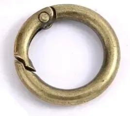 kolko-do-breloczka-kluczy-antyczny-braz-mocne-diy-otwierany-karabinczyk-key