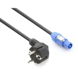 powercon-schuko-cable-1-5m