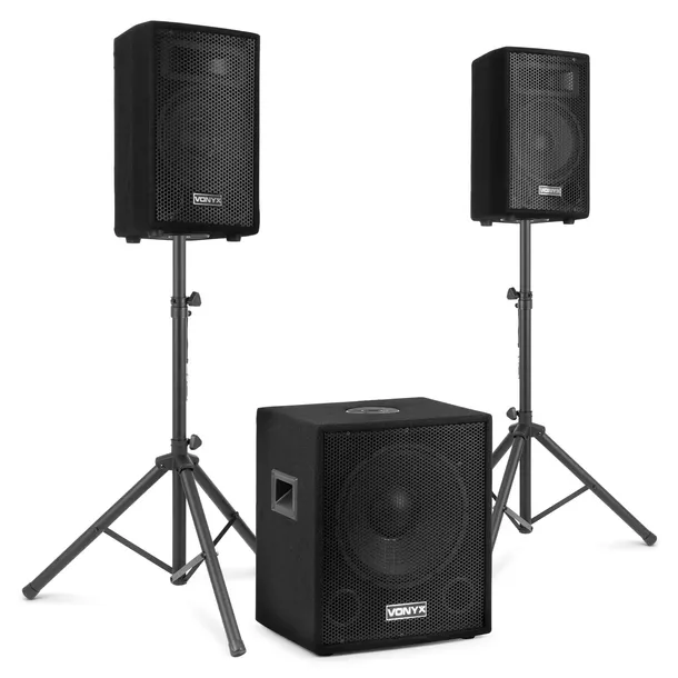 Zestaw nagłośnieniowy aktywny 1000W VX1015BT 2.1 15” Vonyx