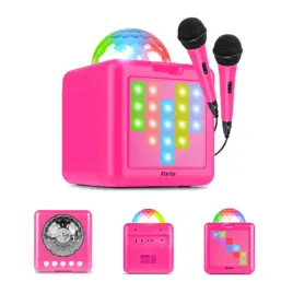 glosnik-bluetooth-karaoke-z-polkula-led-15w-bt-2-mikrofony-fenton-rozowy