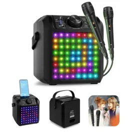 glosnik-karaoke-led-2x-mikrofon-kar50b-fenton-czarny