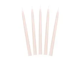 swieca-stozkowa-matowa-nude-24cm-10szt