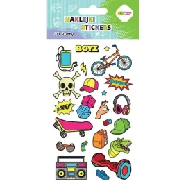 naklejki-3d-puffy-text-10x20cm-happy-color