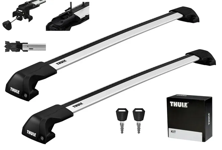 Bagażnik THULE WingBar EDGE 7206 Mazda CX-80 2024-> 5 drzwi suv ZESTAW