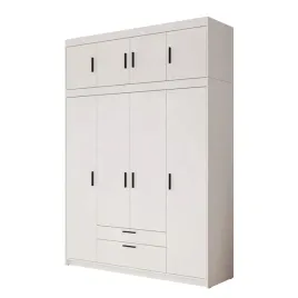 szafa-ubraniowa-z-nadstawka-elena-4d-w-kolorze-bialym