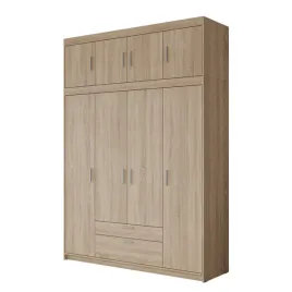 szafa-ubraniowa-z-nadstawka-elena-4d-w-kolorze-dab-sonoma