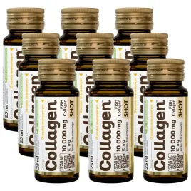 9x-olimp-collagen-shot-10000mg-ecollagen-kompleks-witamin-piekna-skora-25ml