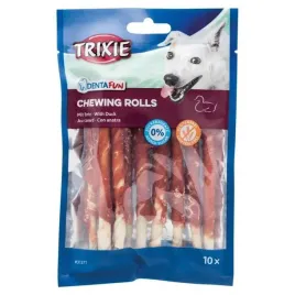 paleczki-z-kaczka-przysmak-gryzak-dla-psa-trixie-denta-chewing-10x12cm-80g