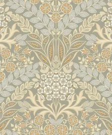 tapeta-roslinna-stylowa-ornament-roslinny-na-flizelinie-zmywalna-flizelina