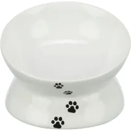 miska-ceramiczna-podwyzszona-dla-kota-na-karme-wode-trixie-015l-13cm-biala