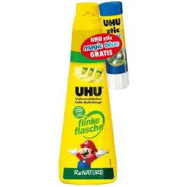 uhu-klej-uniwersalny-szybki-w-butelce-renature-90ml-klej-w-sztyfcie-82g