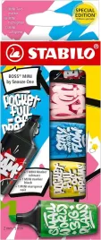 stabilo-zakreslacz-boss-mini-by-snooze-one-5-kolorow-special-edition