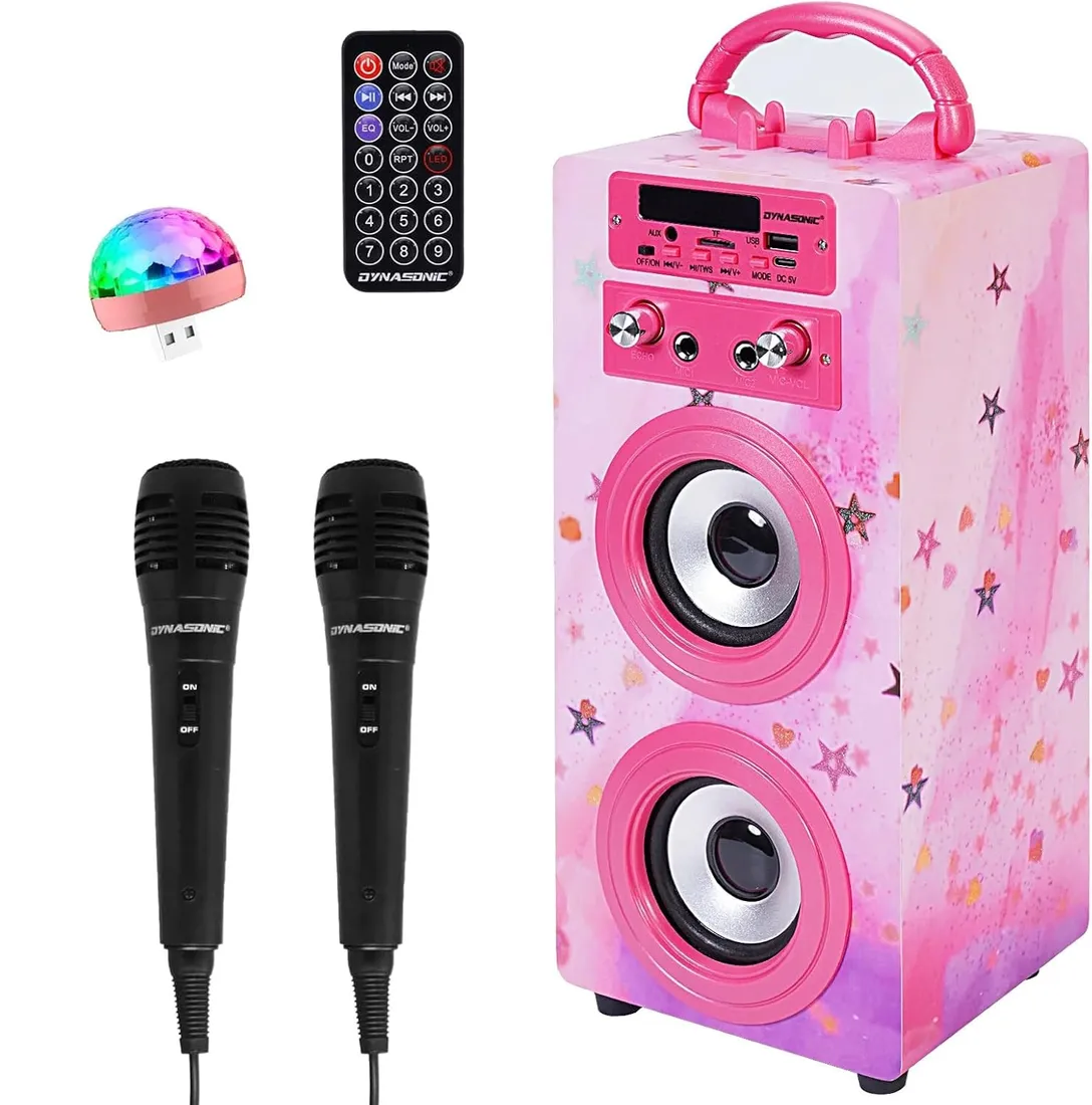 dynasonic-karaoke-z-2-mikrofonami