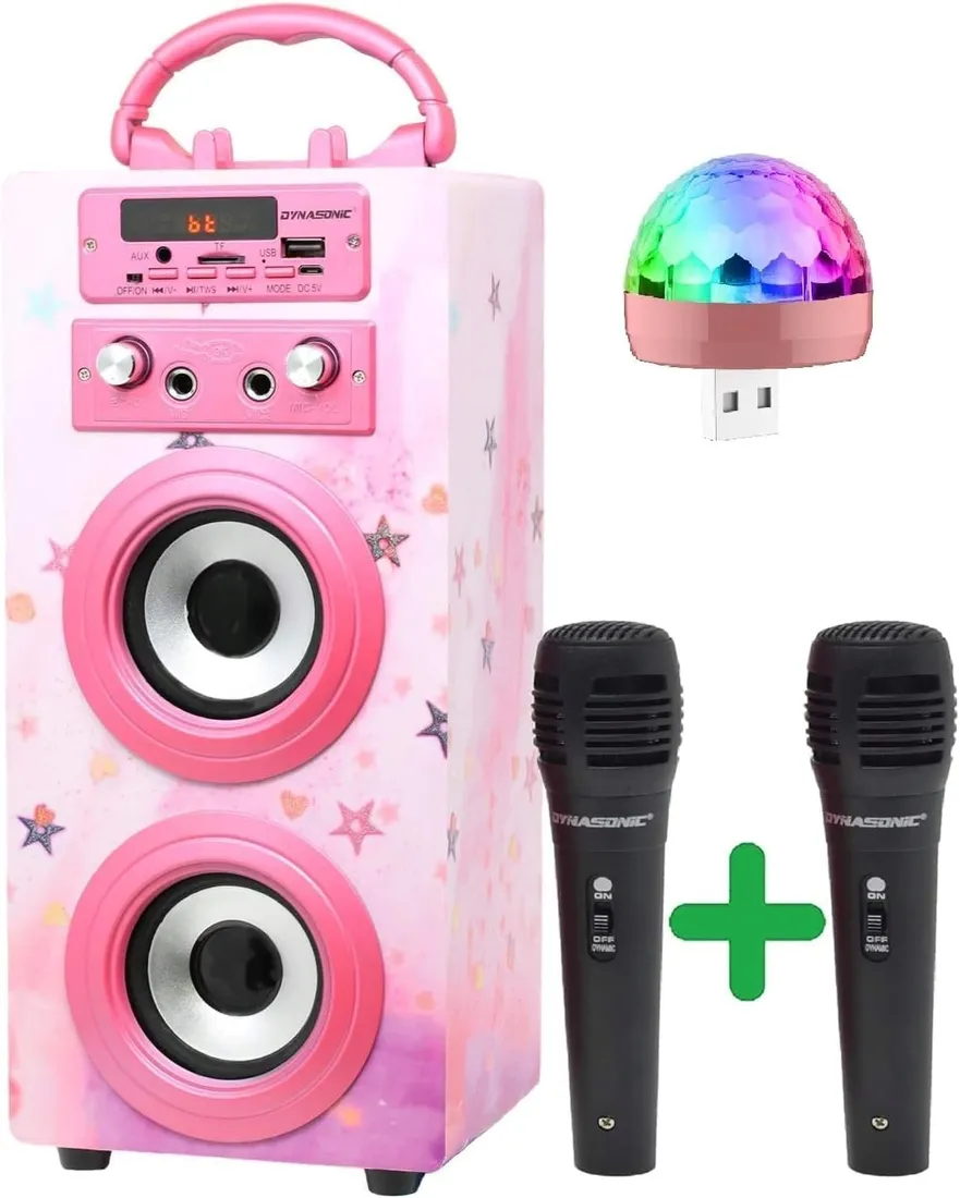 dynasonic-karaoke-z-2-mikrofonami
