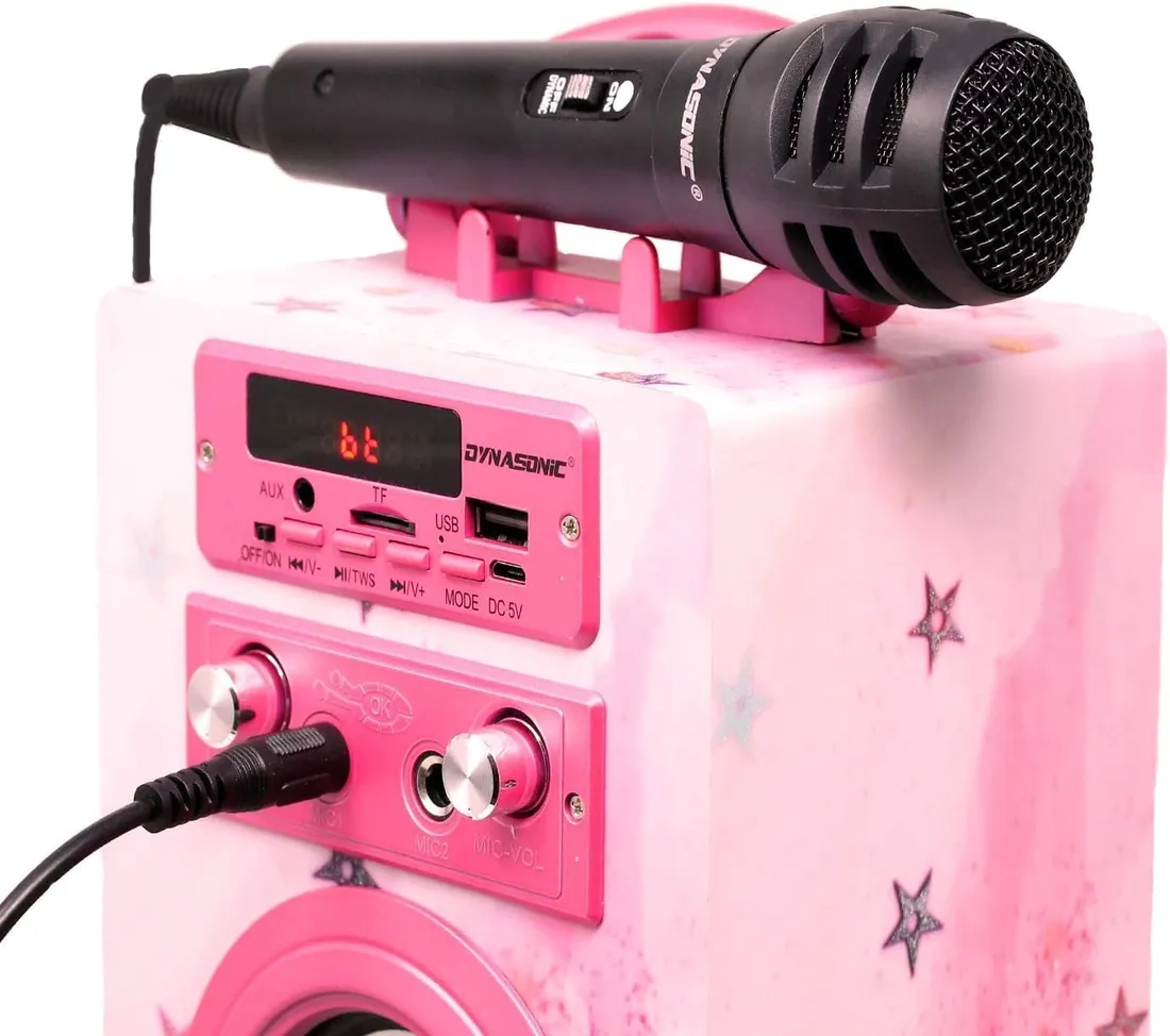 dynasonic-karaoke-z-2-mikrofonami