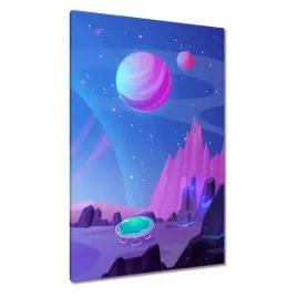 obrazy-80x120-kosmiczne-miasto-na-obcej-planecie