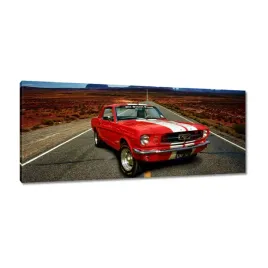 obrazy-100x40-ford-mustang-autostrada