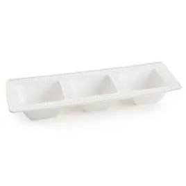 salaterka-trojdzielna-olivia-36x13x5-cm-biala-ze-zlotym-zdobieniem