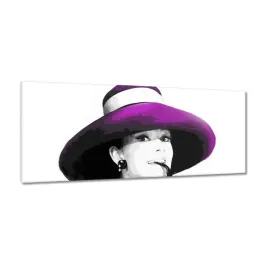 obrazy-100x40-audrey-hepburn-kapelusz