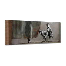 obrazy-100x40-banksy-chlopcy-prysznic
