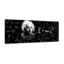 obrazy-100x40-emc2-albert-einstein