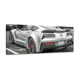 obrazy-100x40-corvette-sport-car