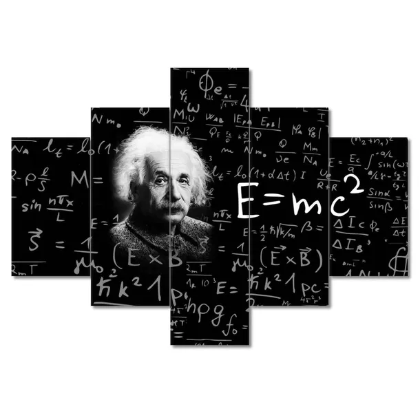 obrazy-100x70-emc2-albert-einstein-stan-nowy
