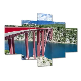 obrazy-100x70-chorwacja-maslenica-most