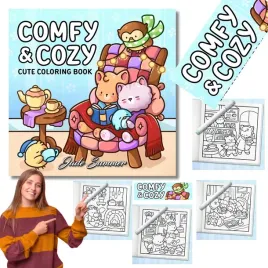 kolorowanki-comfy-cozy-urocze-zwierzeta-w-przytulnych-miejscach